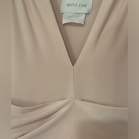Anthropologie BHLDN Blush Pink Mendoza Maxi Dress NWT Sz 4 - Picture 7 of 16